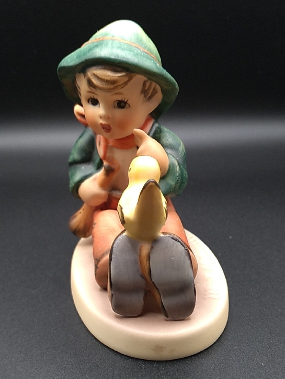 Vintage "Singing Lesson" Hummel Goebel Porceline Boy Figurine (S1)